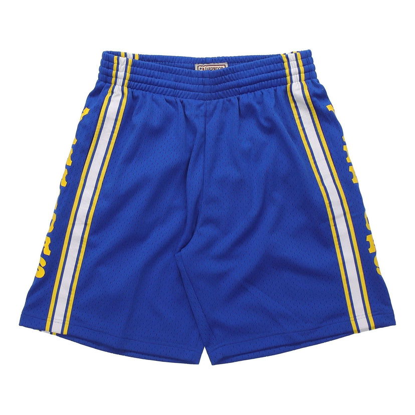 Shorts Mitchell & Ness Mitchell & Ness Golden State Warriors Swingman Shorts Blå | SMSHGS18502-GSWROYA81