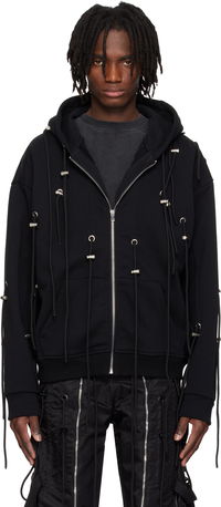 Who Decides War String Theory Zip-Up Hoodie