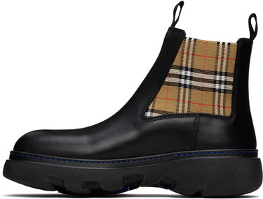 Sneakers og sko Burberry Burberry Creeper Low Chelsea Boots Sort | 8105183, 2