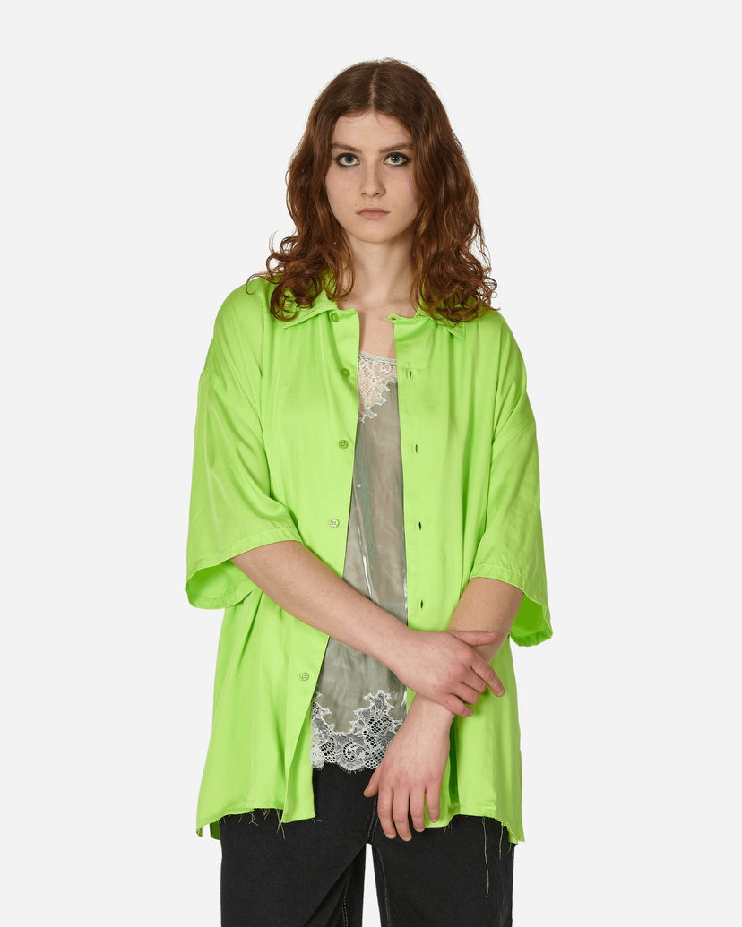 Skjorte Martine Rose Camisole Shirt Grøn | MRSS24-426 LIMIRR