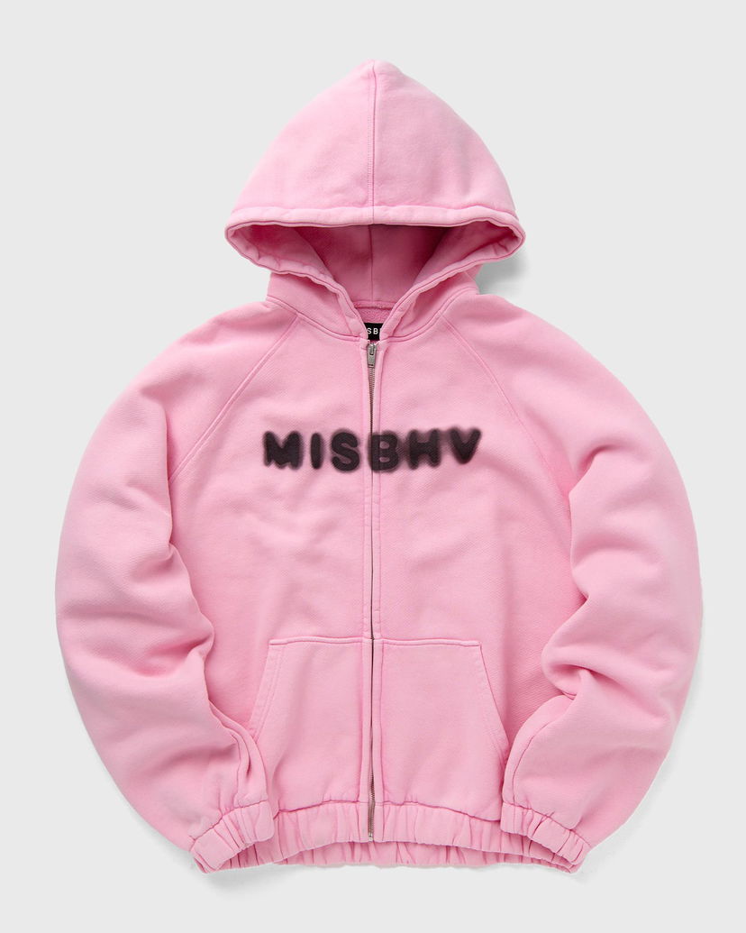 Sweatshirt MISBHV Community Zipped Hoodie Lyserød | 240M221