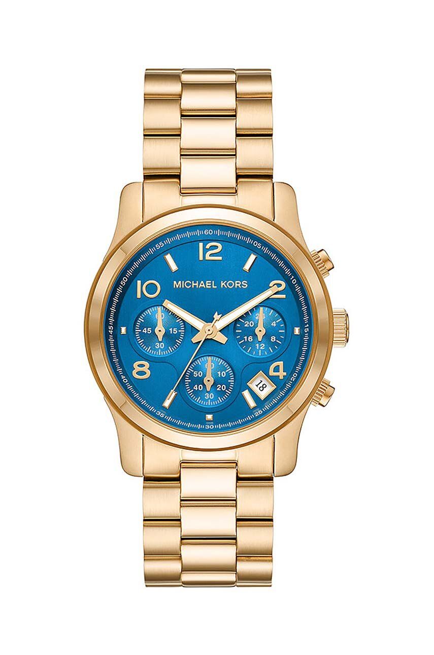 Ur Michael Kors Runway Chronograph Watch Metalisk | MK7353, 0