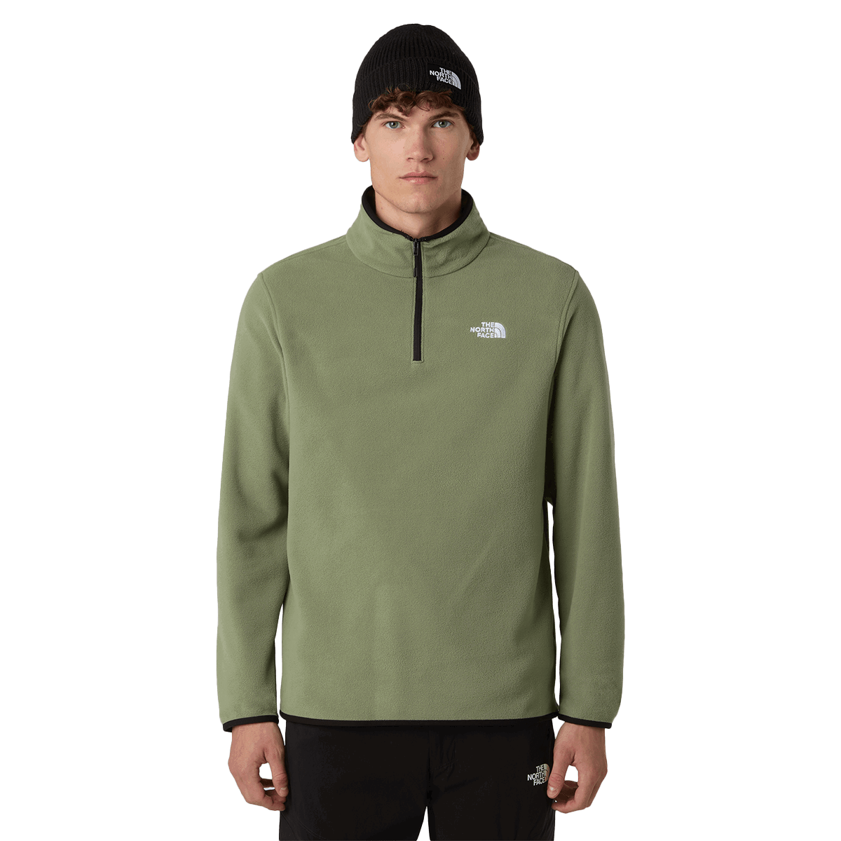 Jakke The North Face GLACIER FLEECE 1/4 ZIP JACKET Grøn | NF0A8D0QBO91, 0