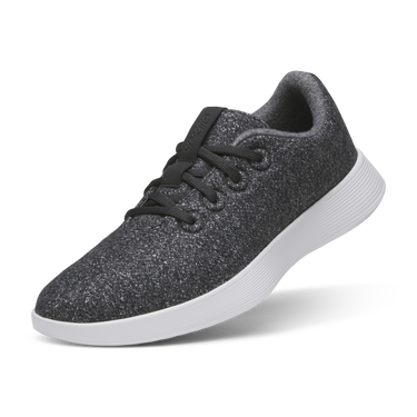 Sneakers og sko Allbirds Wool Runner NZ Size 8 Sort | A12012M, 0
