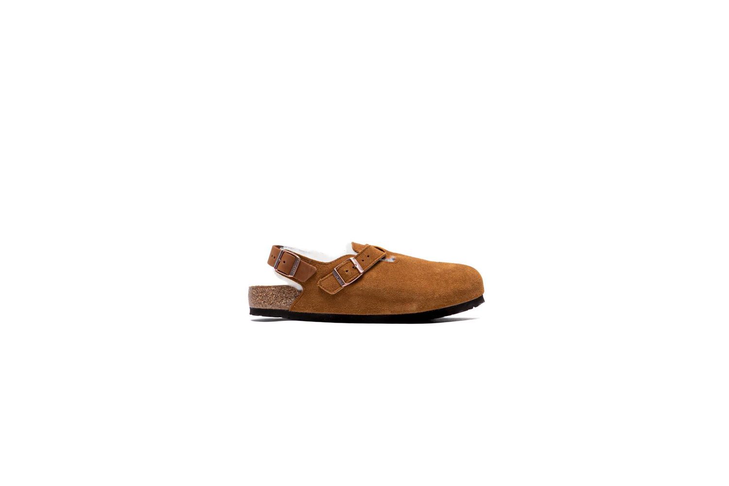 Sneakers og sko Birkenstock Tokio Shearling Regular Fit Clogs Brun | 1028374, 0
