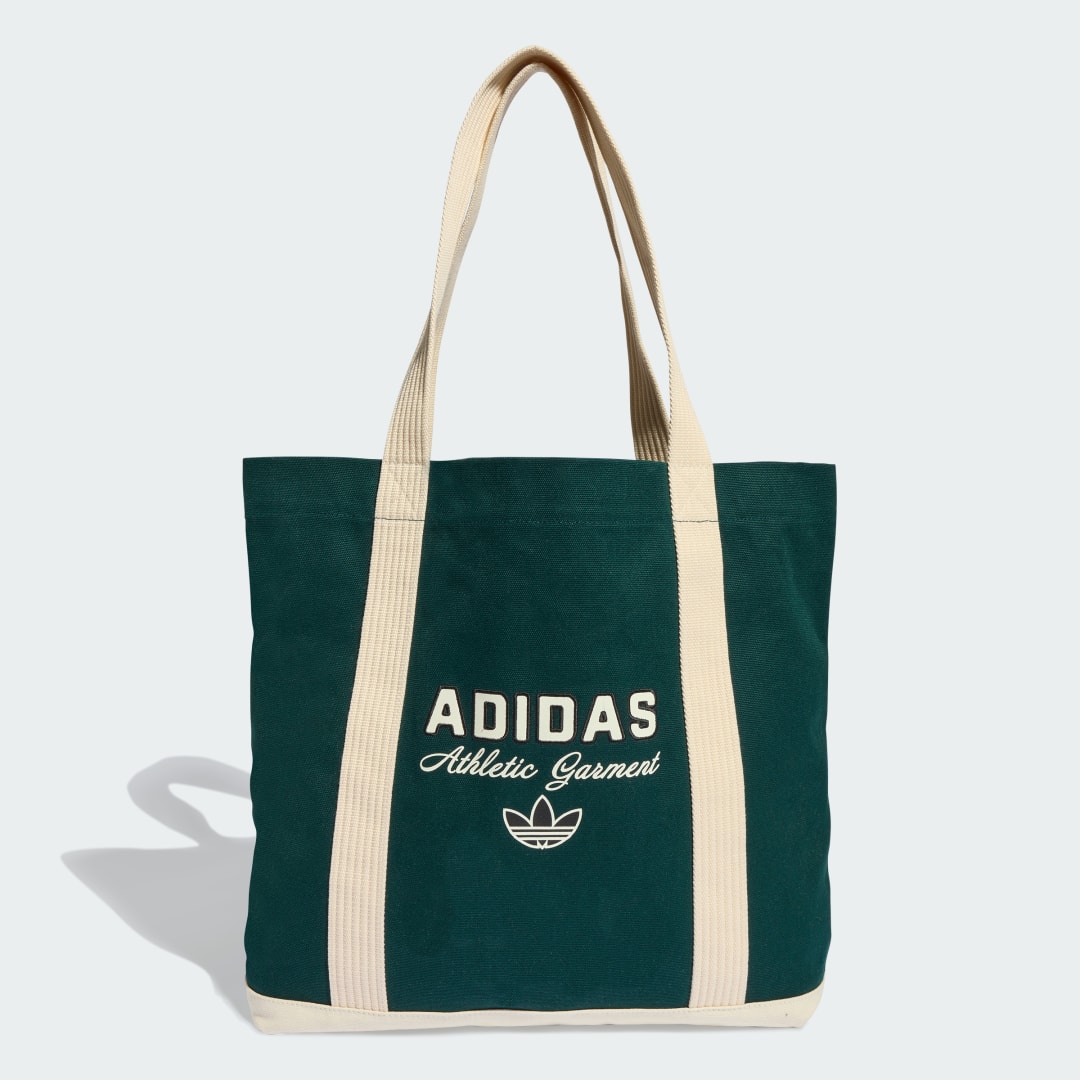 Mulepose adidas Performance Canvas Tote Bag Grøn | KF2042, 0