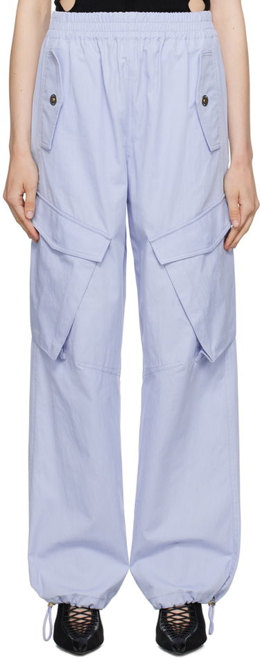 Cargo bukser Dion Lee Elasicized Cargo Trousers Blå | C2150P23, 0