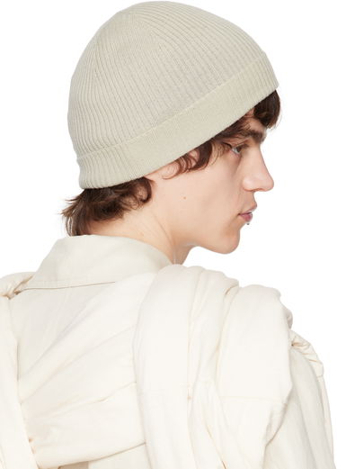 Beanie Rick Owens Rick Owens Hollywood Ribbed Beanie Grøn | RU01E5495 RIBWS, 4