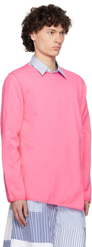 Sweater Comme des Garçons Comme des Garçons Homme Plus Asymmetrical Sweatshirt Sort | PO-N007-S25, 4