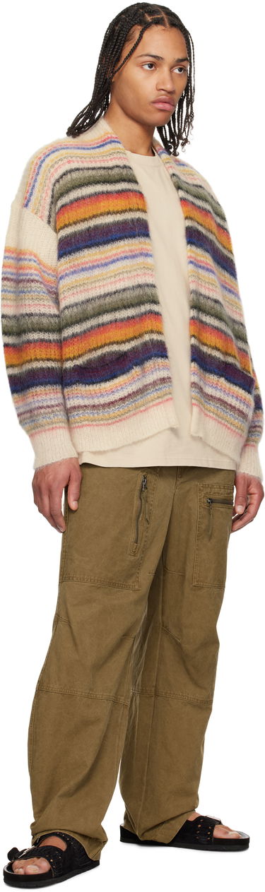 Sweater ISABEL MARANT Isabel Marant Danah Striped Open Cardigan Flerfarvet | 25PCA0014HA-C1L09H, 3