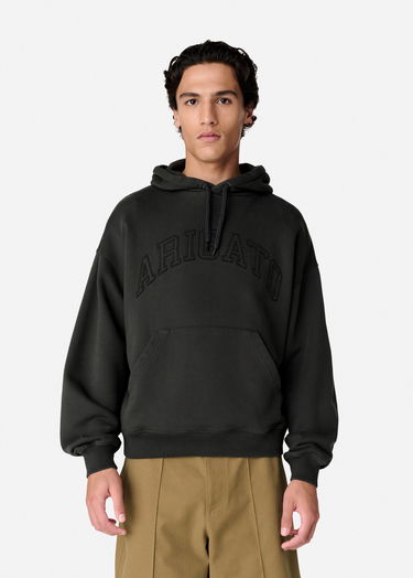 Sweatshirt AXEL ARIGATO Black Logo Hoodie Sort | A3022001, 2