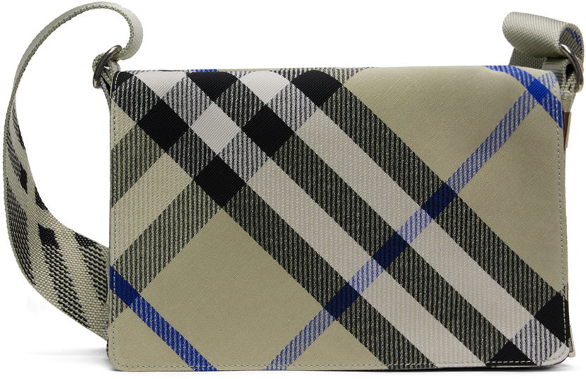 Skuldertaske Burberry Check Trench Crossbody Bag Flerfarvet | 8092604
