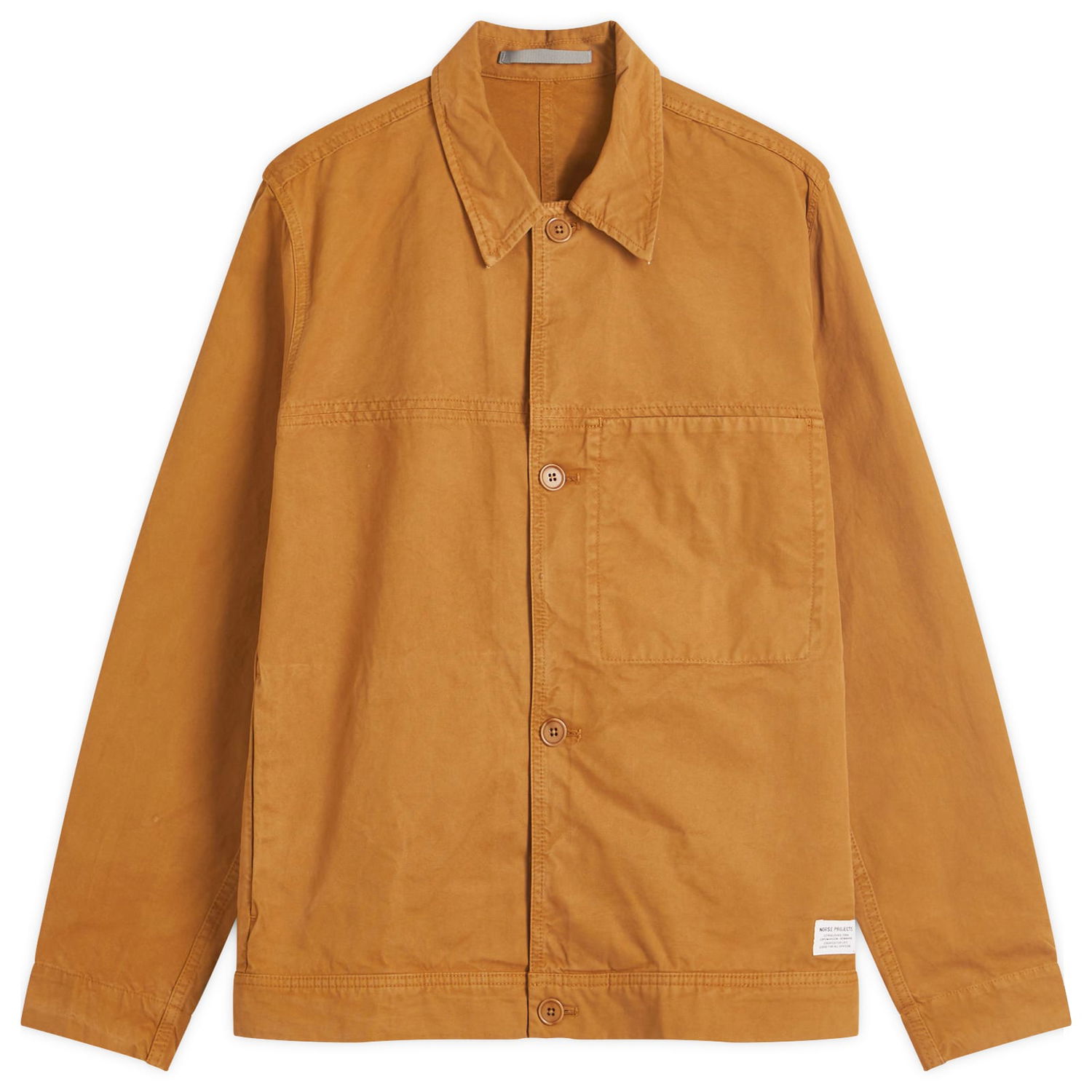 Jakke NORSE PROJECTS Norse Projects Marcus Canvas Overshirt Orange | N40-0821-2066, 0
