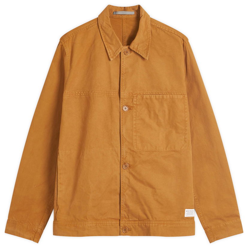 Jakke NORSE PROJECTS Norse Projects Marcus Canvas Overshirt Orange | N40-0821-2066