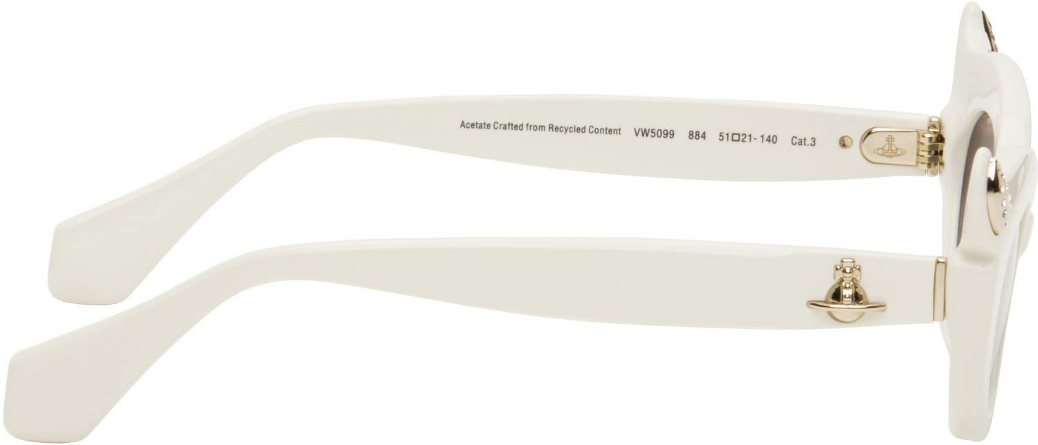 Solbriller Vivienne Westwood Vivienne Westwood Soo Sunglasses Hvid | VW5099, 1