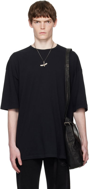 T-shirt Ann Demeulemeester Ann Demeulemeester Dieter 'The Dialogue of Another Day' T-Shirt Sort | B0012880-FA206-099, 0