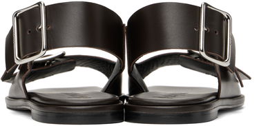 Tøj Aeyde Aeyde Thekla Leather Slingback Sandals Brun | A11-FS-BRNS08FL65-SS25-953-001, 1