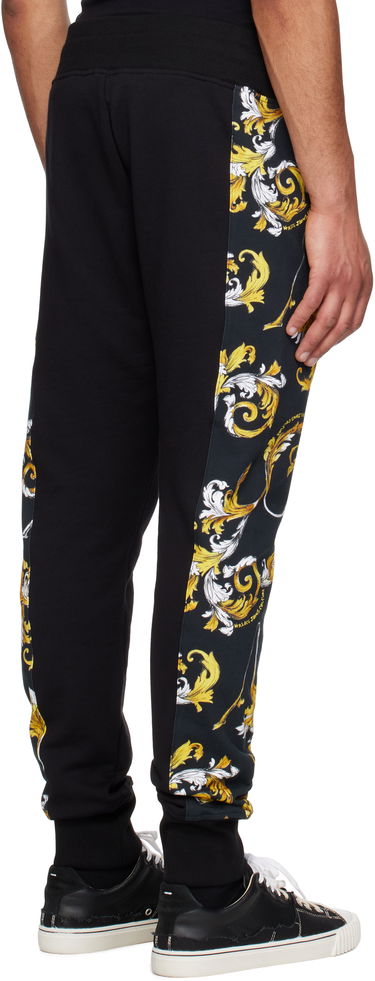 Joggingbukser Versace Versace Jeans Couture Graphic Trim Sweatpants Sort | E78GAA3C0_EFS189, 2