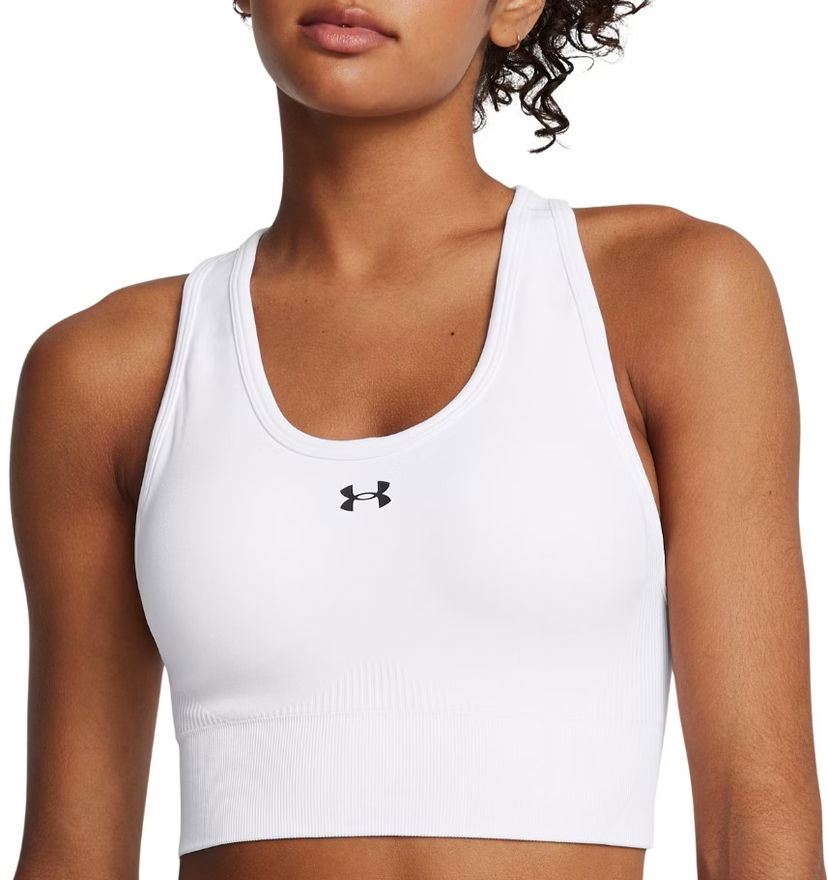 Bh Under Armour Vanish Seamless Mid Sports Bra Hvid | 1384419-100