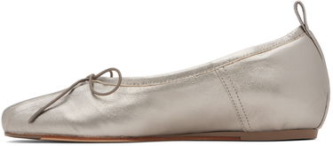 Kjole Simone Rocha Simone Rocha Classic Pleated Ballerina Flats Metalisk | RMP23 0797, 2