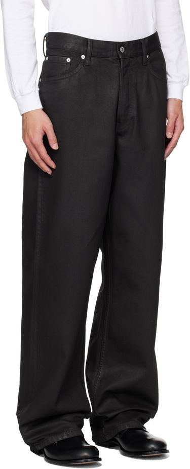 Jeans Dries Van Noten Dries Van Noten Loose Fit Coated Jeans Brun | 252-020927-2383, 4