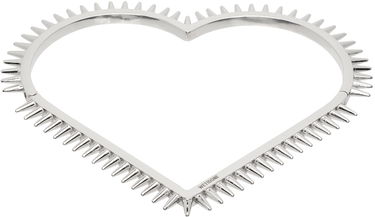 Halskæde We11done We11done Heart Spike Bracelet Metalisk | WD-AJ1-23-531-U-SV, 0