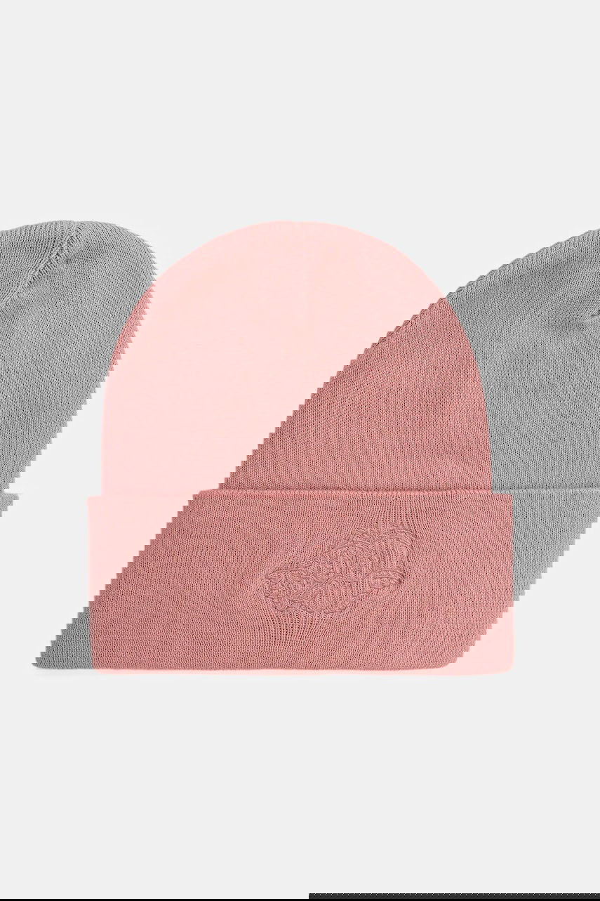 Beanie Fiorucci Fiorucci Angel Embroidered Beanie Lyserød | U01FPAHA215KN01PN02, 0