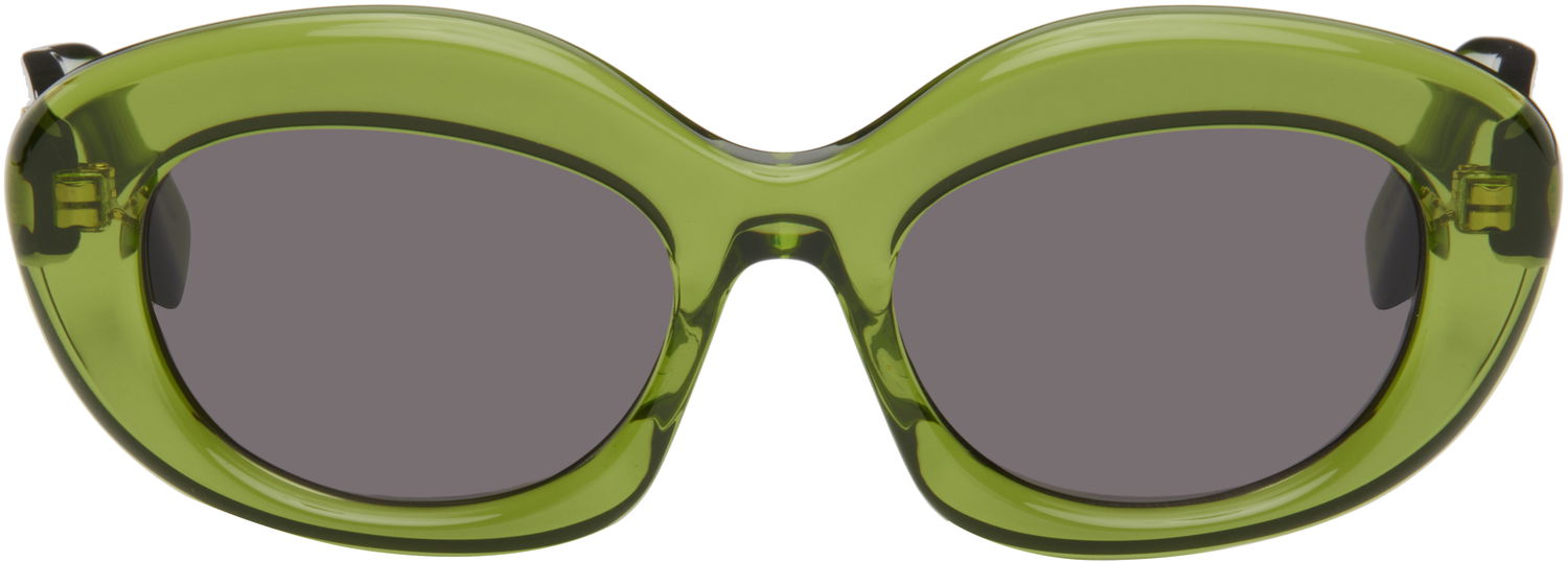 Solbriller Loewe Loewe Dawn Sunglasses Grøn | LW40153I@5196A 192337199639, 0