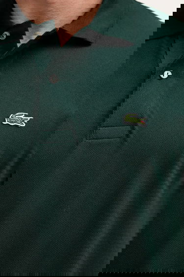 Polo skjorte Lacoste Lacoste L1212 Polo Shirt Grøn | L1212.YZP, 4