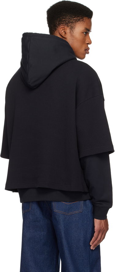 Sweatshirt Jean Paul Gaultier Jean Paul Gaultier Oversized JPG Hoodie Sort | 25/33-F-SW050E-J076-00, 2
