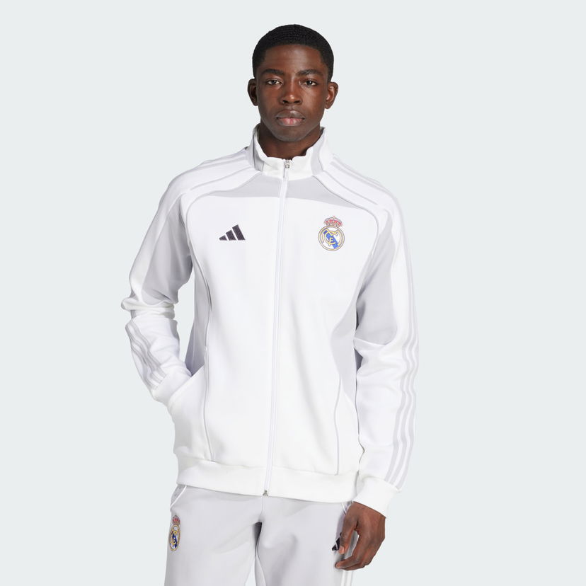 Jakke adidas Performance Real Madrid UBP Doubleknit Track Jacket Hvid | JN3069