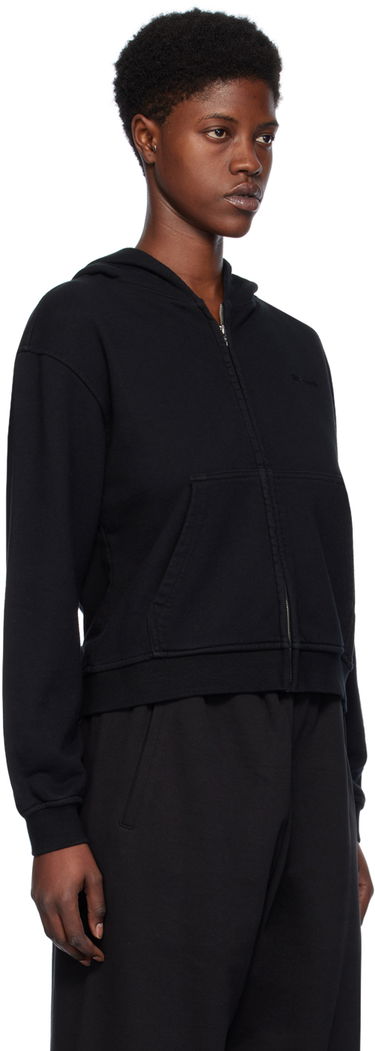 Sweatshirt We11done Zip Hoodie Sort | WD-TJ0-24-785-U-BK, 1