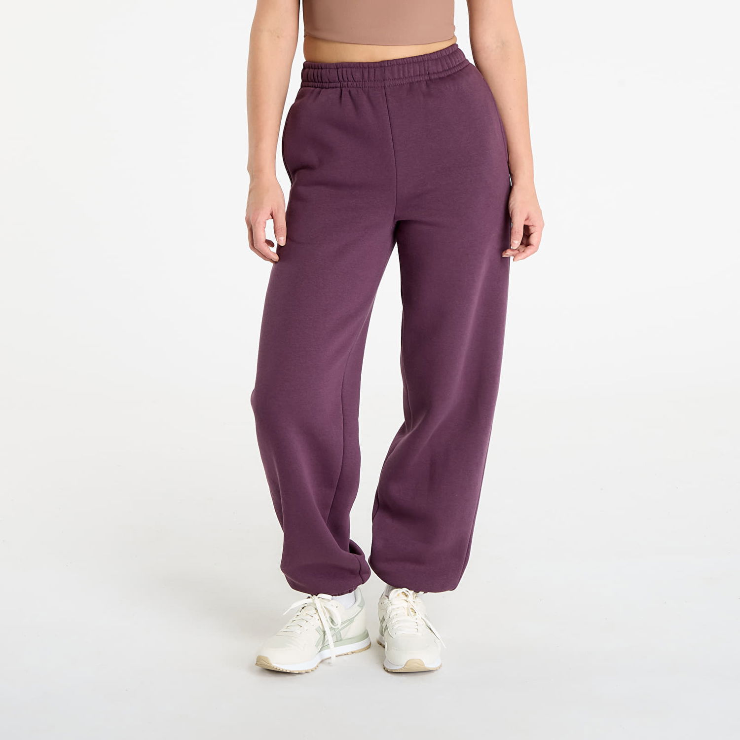 Joggingbukser Urban Classics Fluffy Sweatpants Lilla | TB7107-18329, 0