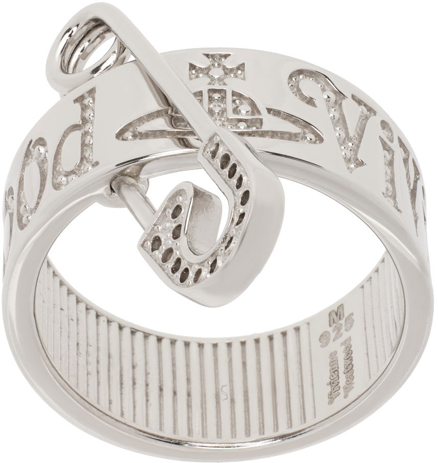 Ring Vivienne Westwood Vernon Safety Pin Ring Metalisk | 64040077-01P102-CN, 0