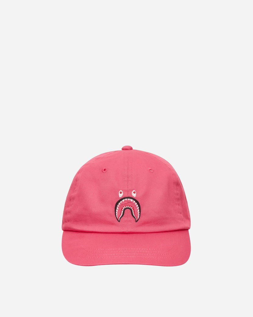 Kasket BAPE Shark Panel Cap Lyserød | 1G30180018 PINK