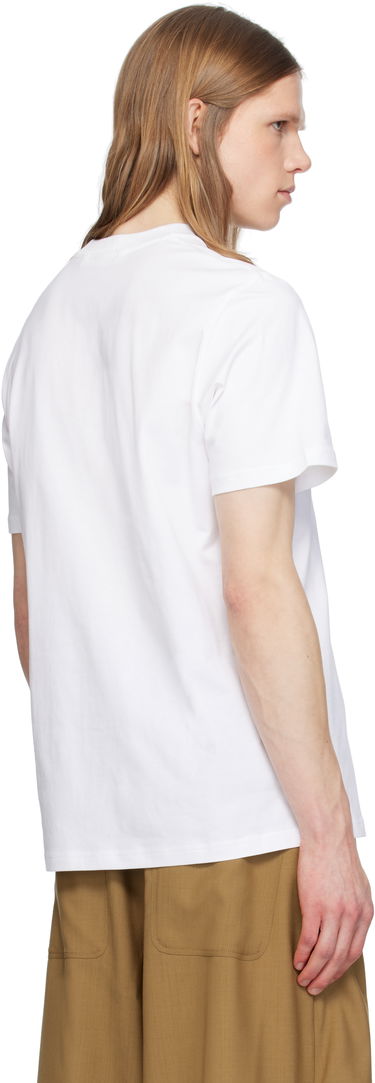 T-shirt Moncler Moncler Archivio Creativo T-Shirt Hvid | K10918C0005689AJS, 2