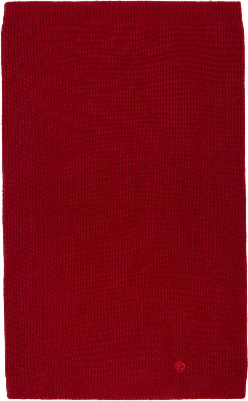 Tørklæde Loulou de Saison Loulou de Saison Sabol Tube Scarf Rød | SABOL