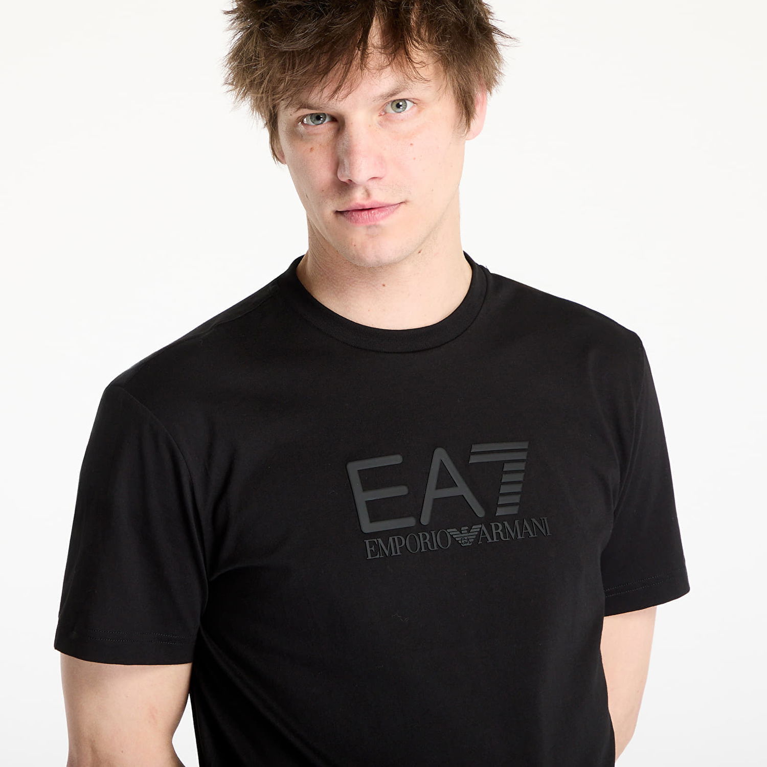 T-shirt Emporio Armani EA7 Emporio Armani Train Visibility T-Shirt Sort | 7M000224AF10375UC001, 1