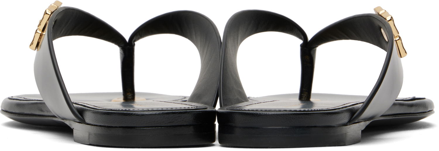 Tøj Givenchy Givenchy 4G Liquid Flip-Flops Sort | BE309TE2CF001, 1
