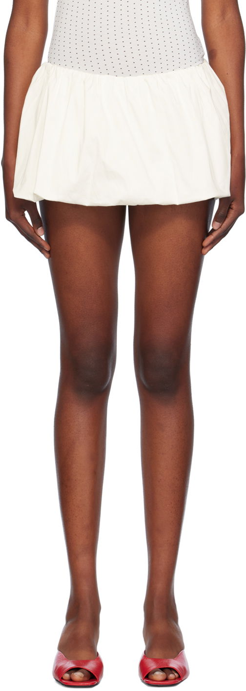 Nederdel Miaou Miaou Grace Mini Skirt Hvid | 4067SPSDOV