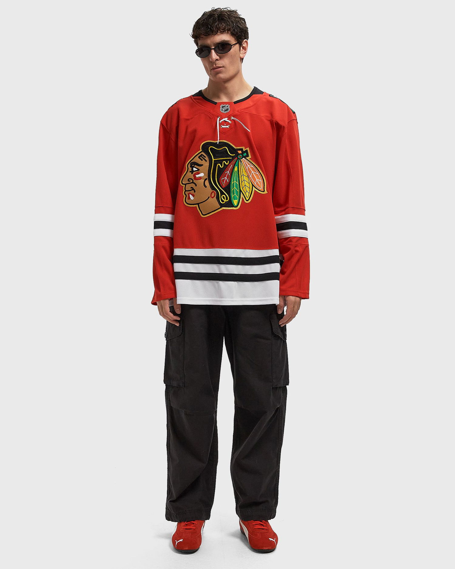 Jersey Fanatics Chicago Blackhawks Premium Home Jersey Rød | TBC-080B-0GM1-2AE-3AW, 1