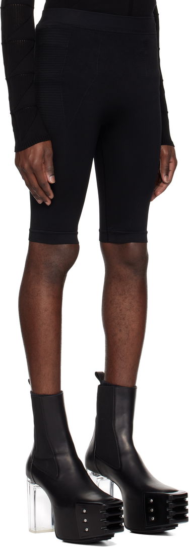 Shorts Rick Owens Rick Owens Hollywood Active Knit Shorts Sort | RU01E5693 KSP, 1