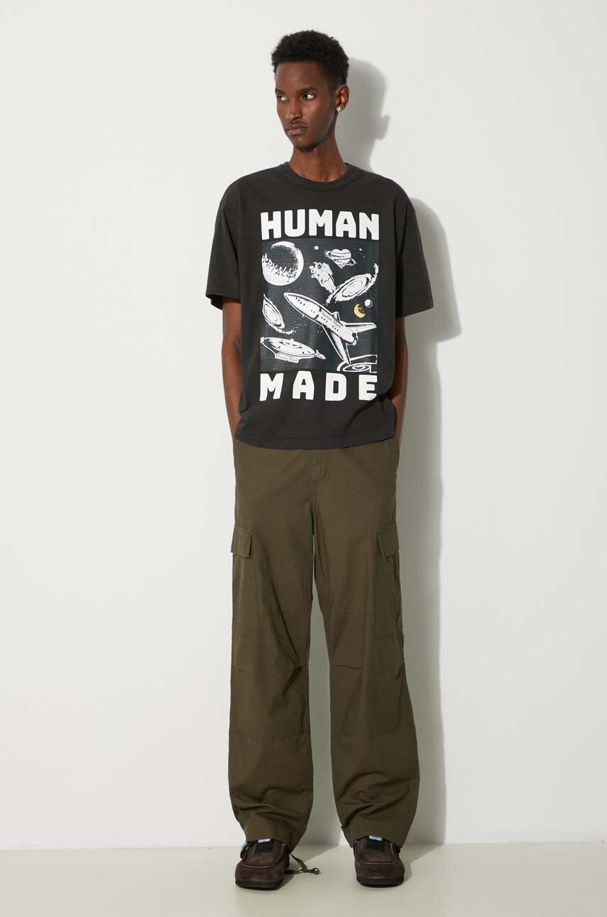 T-shirt Human Made Graphic Print T-Shirt Sort | HM27TE014, 1