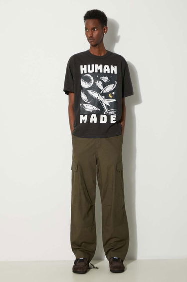 T-shirt Human Made Graphic Print T-Shirt Sort | HM27TE014, 1