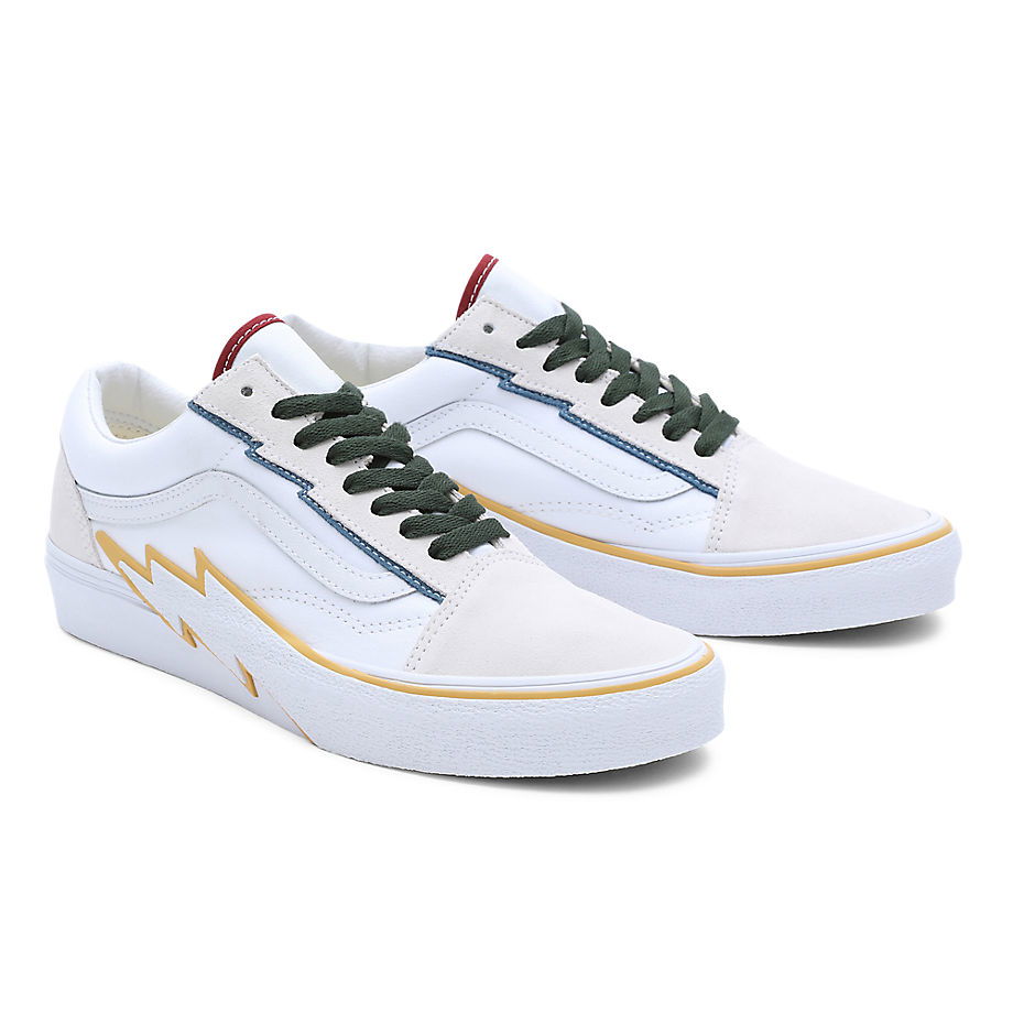 Sneakers og sko Vans Chaussures Old Skool Bolt Hvid | VN0009Q56GL, 0