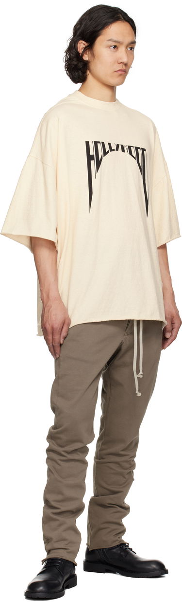 T-shirt Rick Owens Rick Owens DRKSHDW Hollywood Tommy T-Shirt Beige | DU01E3259 RNNEP2, 3