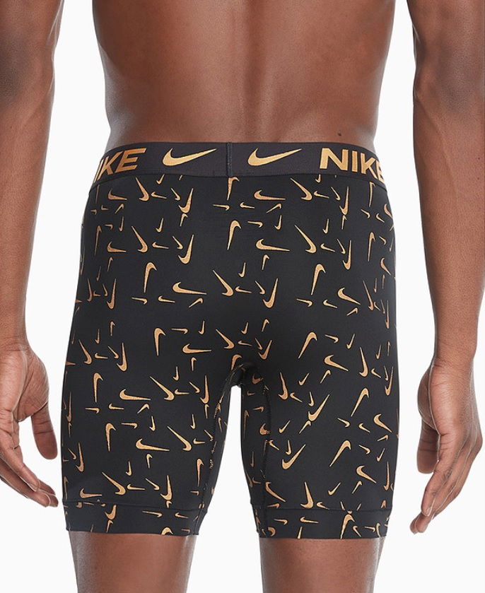 Boksere Nike Dri-FIT Boxers Brief 3-pack Sort | ke1157-ggn, 1