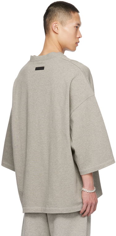 T-shirt Fear of God Essentials Football T-Shirt Grå | 125SP244103F, 2