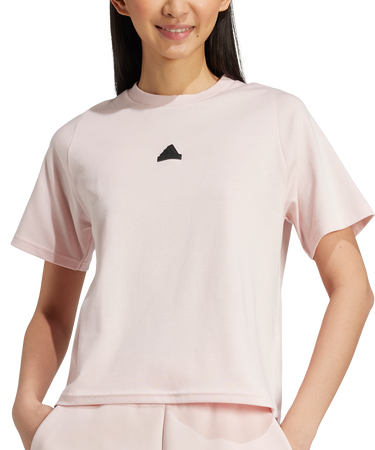 Crop top adidas Performance Sportswear Z.N.E. Cropped T-Shirt Lyserød | iw7759, 0