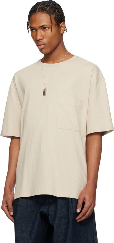 Håndtaske LEMAIRE Lemaire Boxy Short Sleeve T-Shirt Beige | TO1382 LJ1010, 3